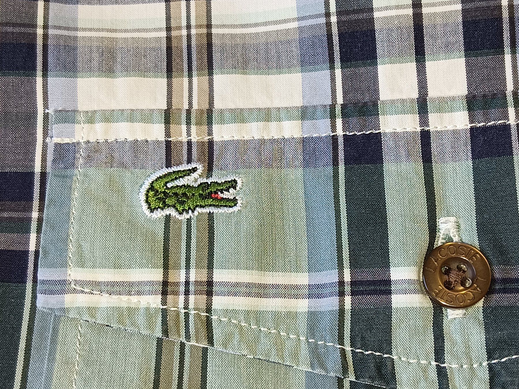 Lacoste Camicie: LACOSTE Chemise manches longues taille 40 – Usato da Cossonay-Ville venduto da Les_1001_perles 5