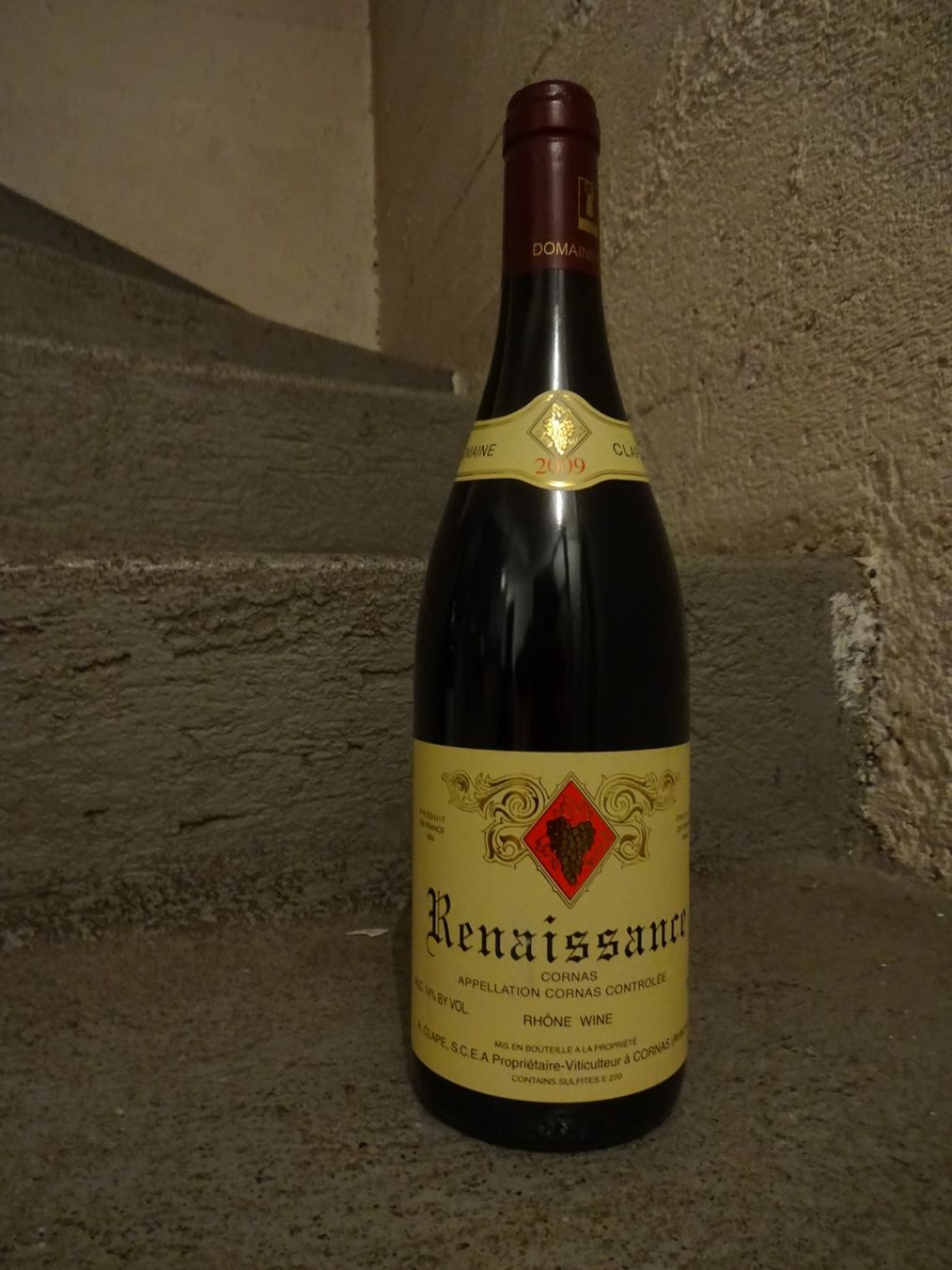 Vino: Auguste Clape - Cornas "Renaissance" - 2009 – Nuovo (secondo la descrizione) da Cham venduto da mktreasure