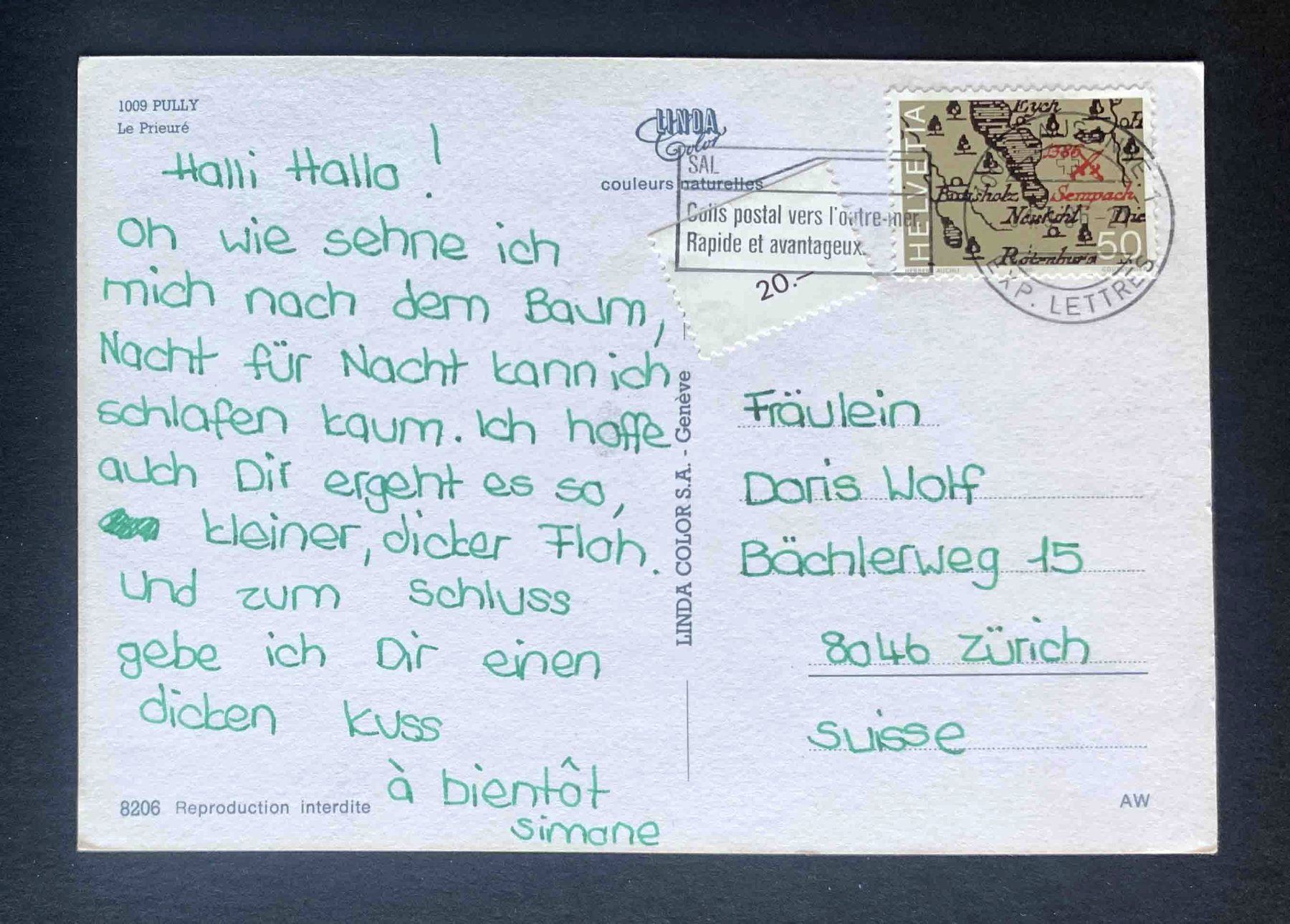 Cartoline postali: AK Pulli Le Prieure – Usato da Goldau venduto da artelier1 1