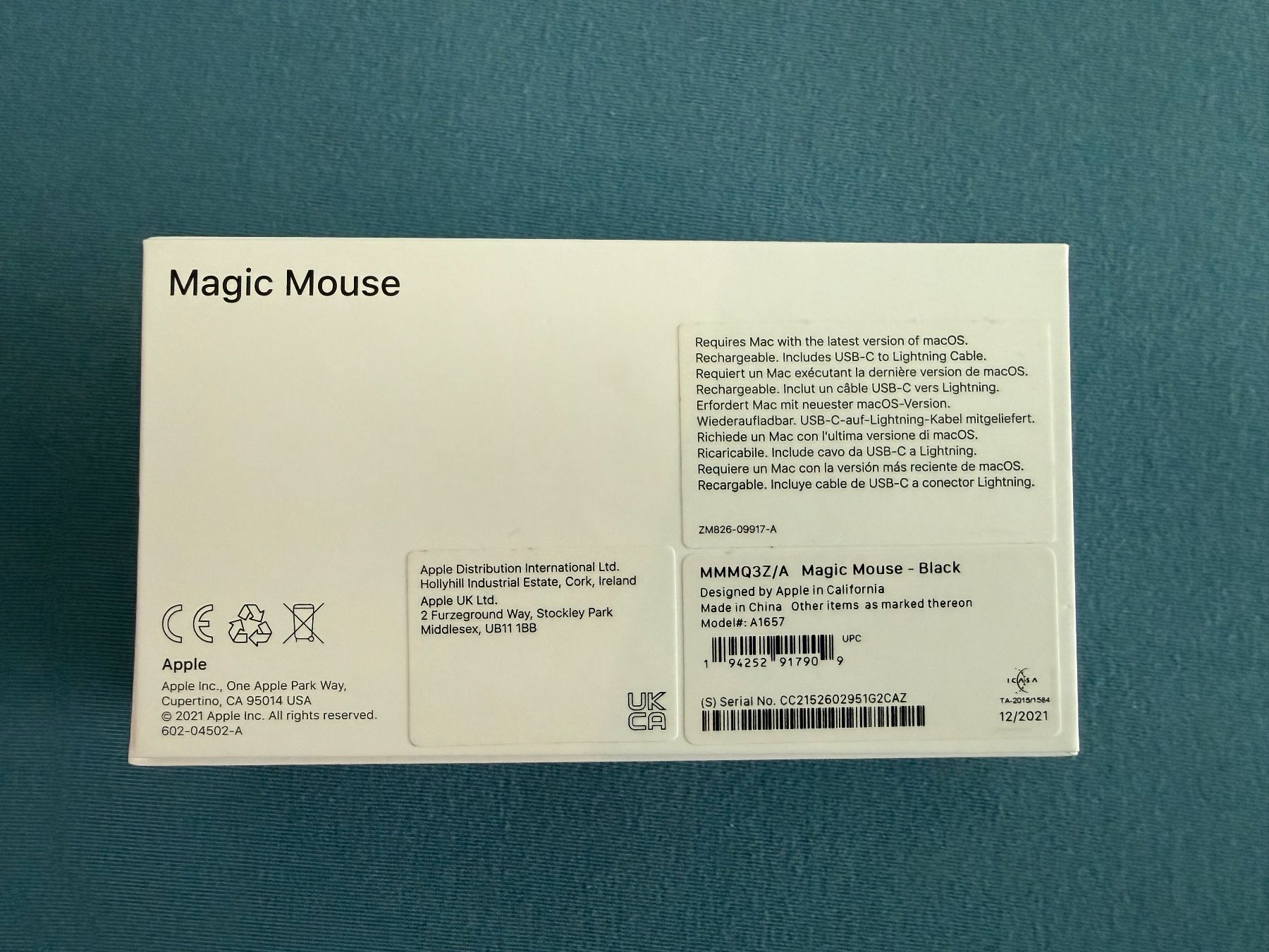 Apple Souris: Apple Magic Mouse schwarz – D'occasion à Kloten par Nad81 4