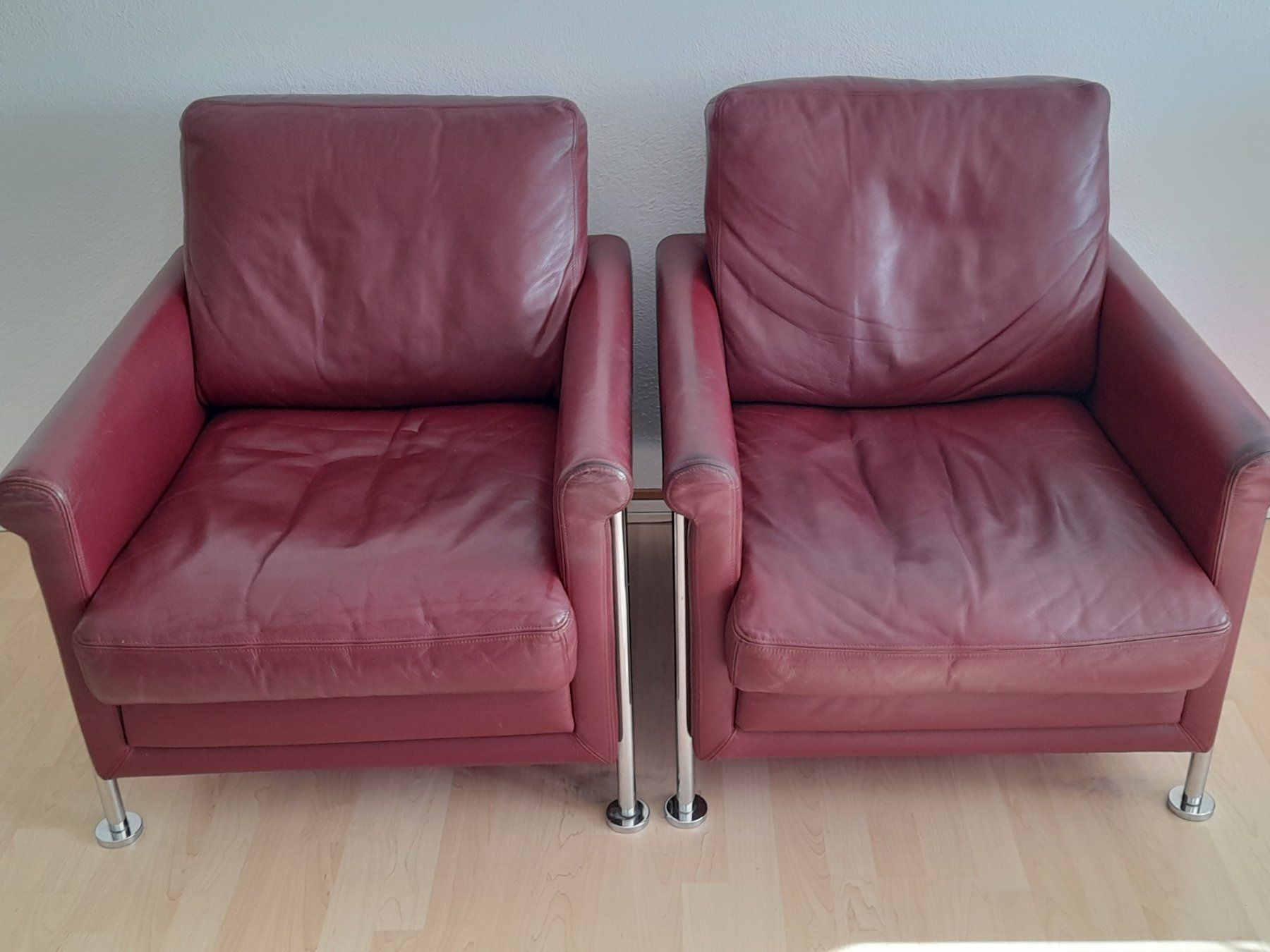Artanova Poltrone: 2 x Artanova Ledersessel – Usato da Thun venduto da JeJoe