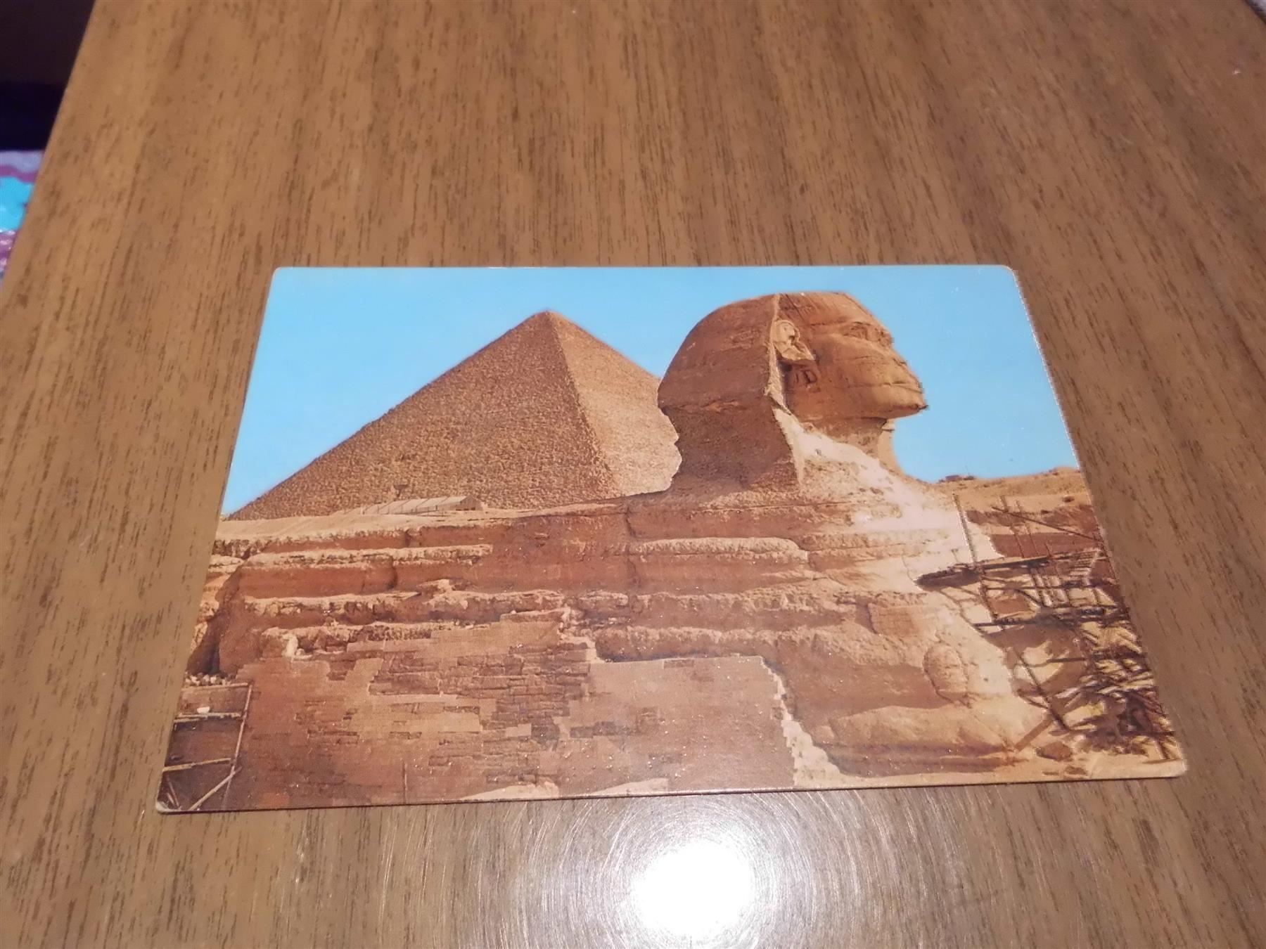 Cartes postales: Ansichtskarte Giza The Great Sphinx – D'occasion à Zürich par Motzkuh