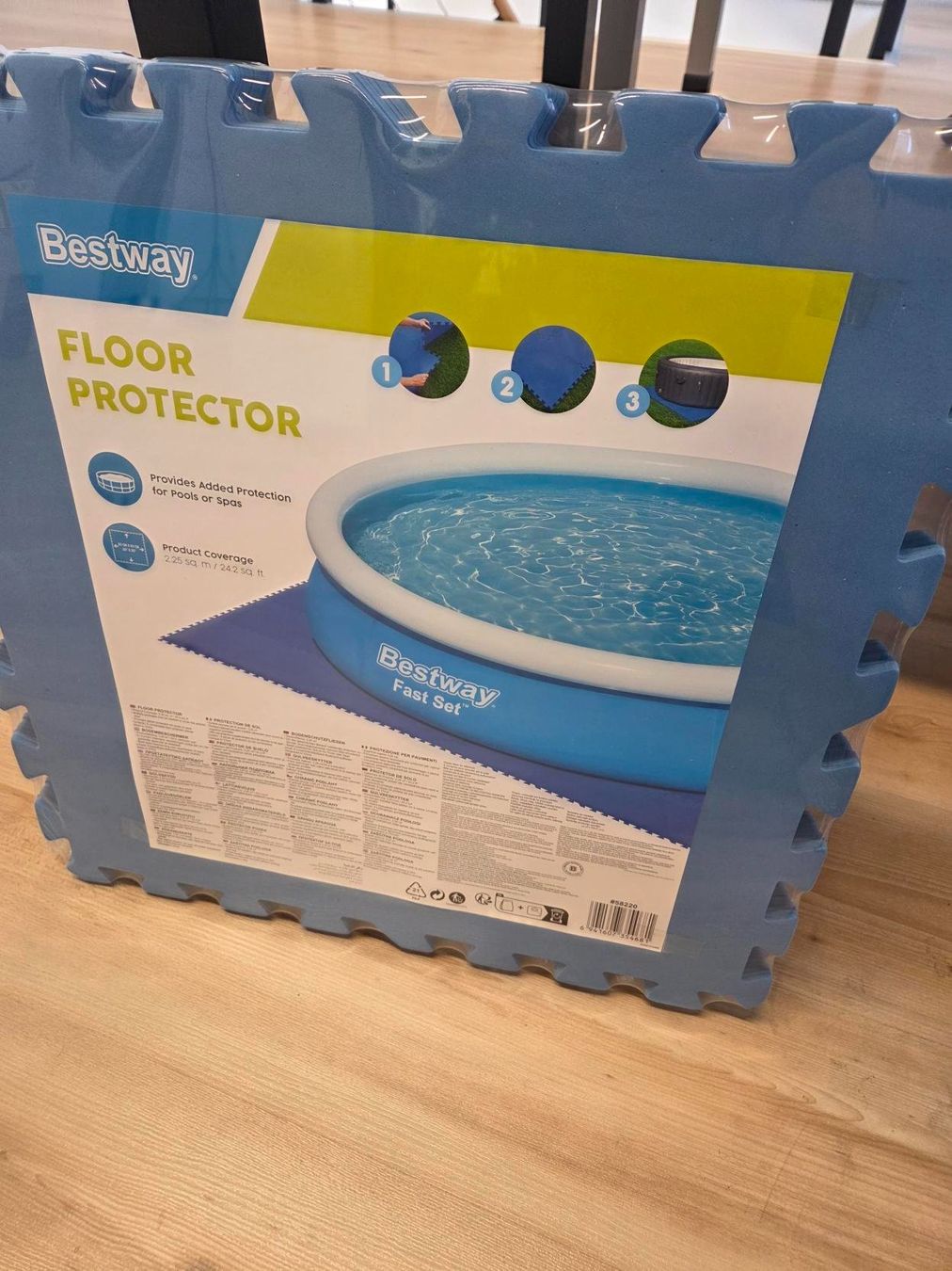 Tappetini fitness: BESTWAY Pool-Unterlage Flowclear – Nuovo e nell'imballaggio originale da Gossau ZH venduto da OrderflowAG
