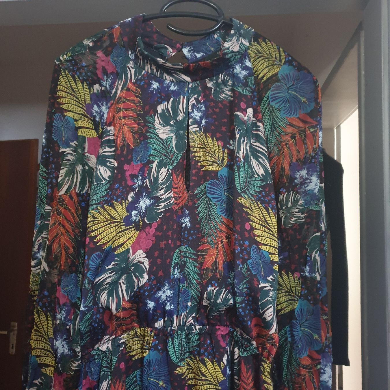 Vestiti: SET wunderschönes blumiges langes Kleid Gr. 38 – Nuovo (secondo la descrizione) da Frenkendorf venduto da Moon111 1