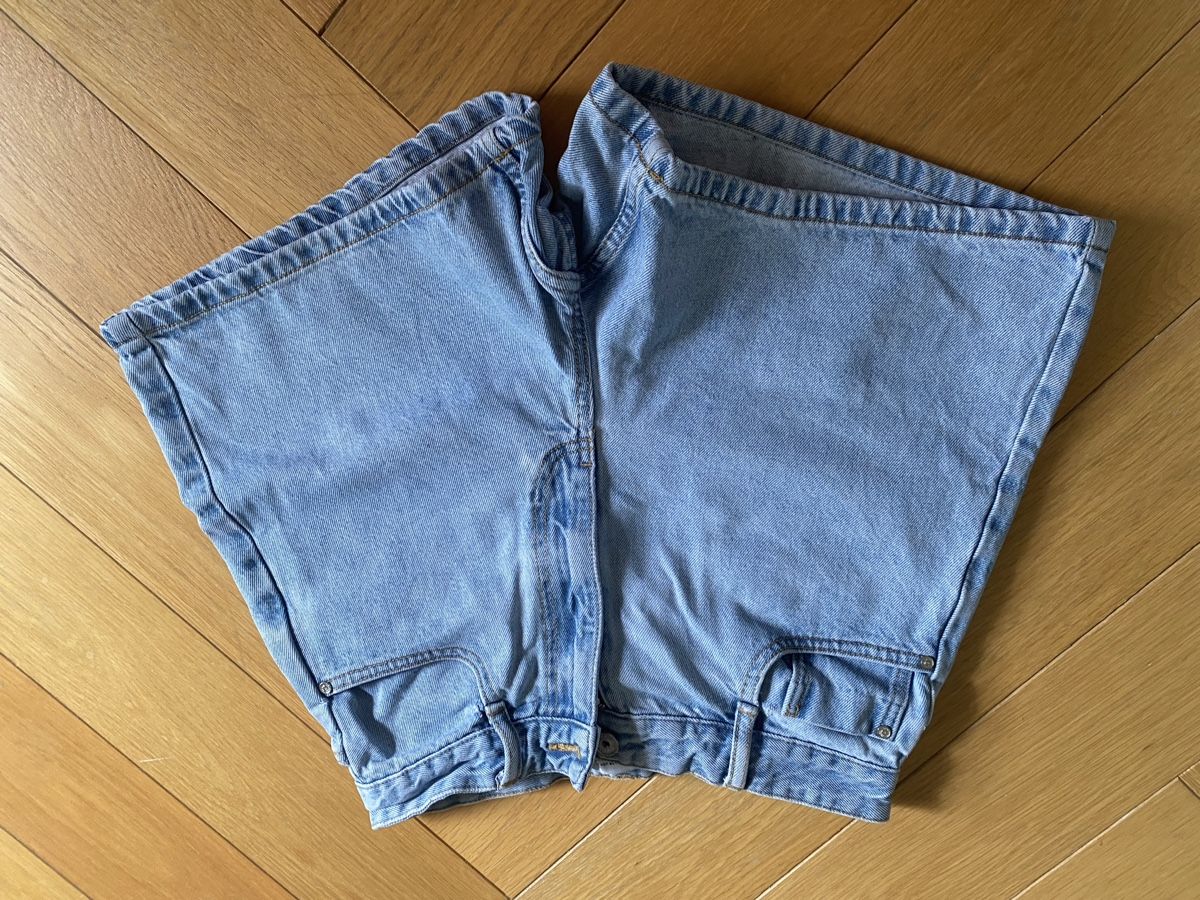 Zara Jeans: Short en jean ZARA bleu clair, taille 38 – Usato da Vésenaz venduto da gau_v6pf