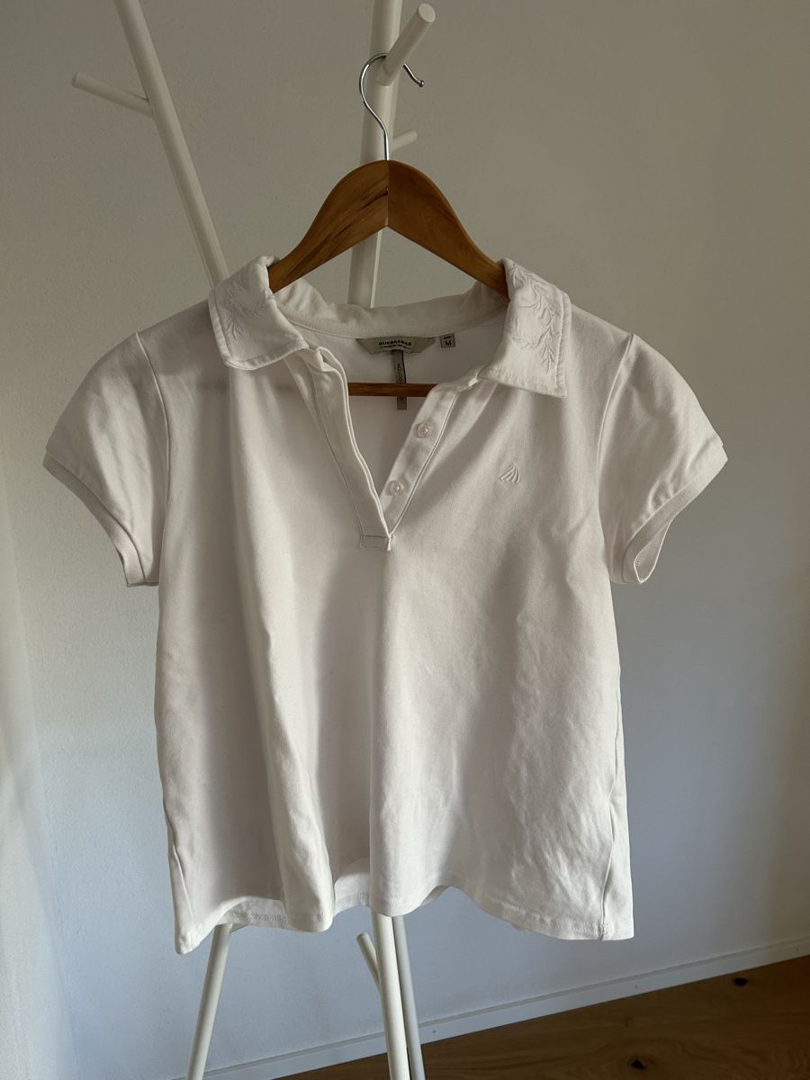 Polo-Shirts: WHITE QUEBRAMAR COTTON BLOUSE – Neu (gemäss Beschreibung) aus Matran von brs_d9h2 1