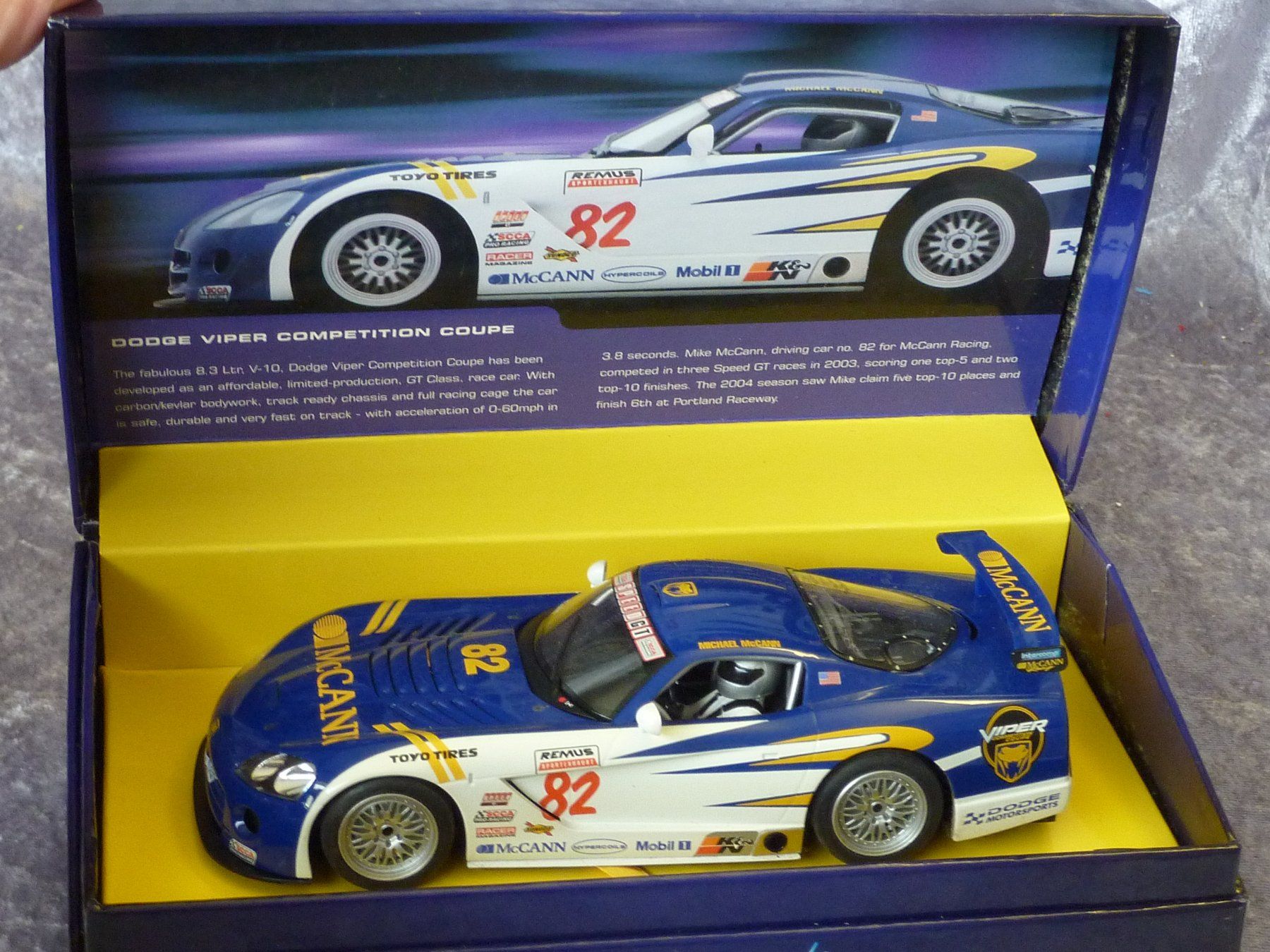 Piste: Dodge Viper Competition Coupe McCann No.82  1:32 – Nuovo (secondo la descrizione) da Dürrenäsch venduto da modellautos4you 1
