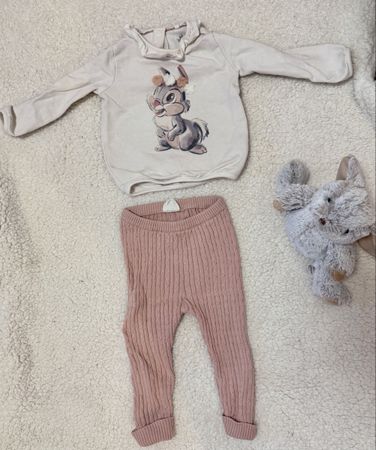 Bambi Set (Leggins und Pullover) Gr. 74
