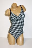 Speedo Damen Badeanzug Monokini Badekleid/mint,schwarz/Gr.38