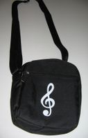 Tasche mit Musikmotiv (Violinschlüssel)