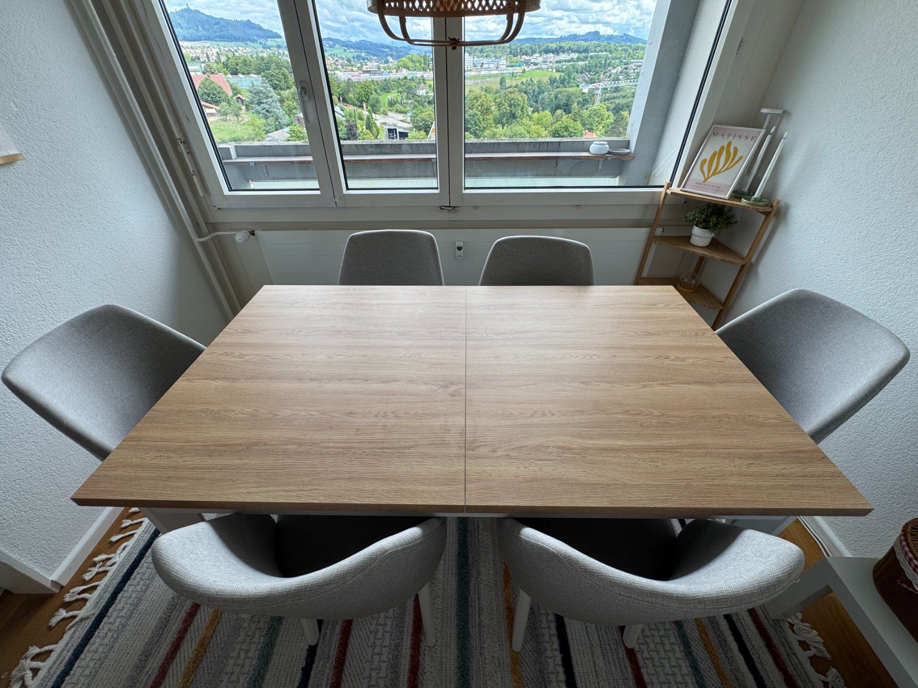Tavoli: Extendable dining table with 6 chairs – Usato da Worblaufen venduto da fur_dmz7 1