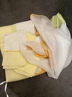 Kopfschutz, Kissen- & Deckenbezug und Vorhang