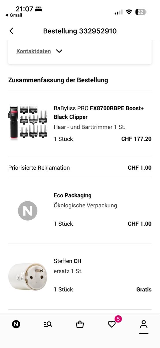 BaByliss Rasoi & Lamette da barba: Babyliss Pro 4Artist Boost+ FX8700RBPE – Nuovo (secondo la descrizione) da Russikon venduto da dam_2wvg 6
