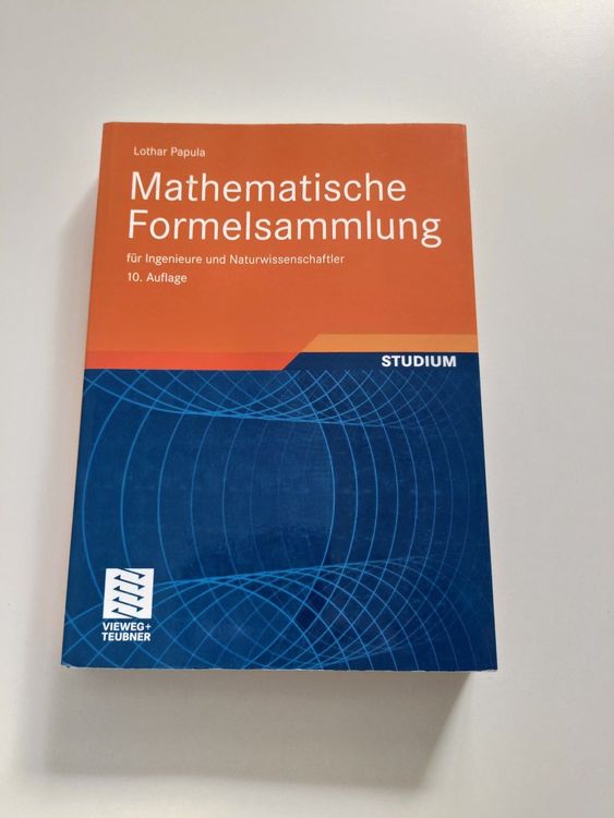 Mathematische Formelsammlung Ingenieure/Naturwissenschaftler Kaufen