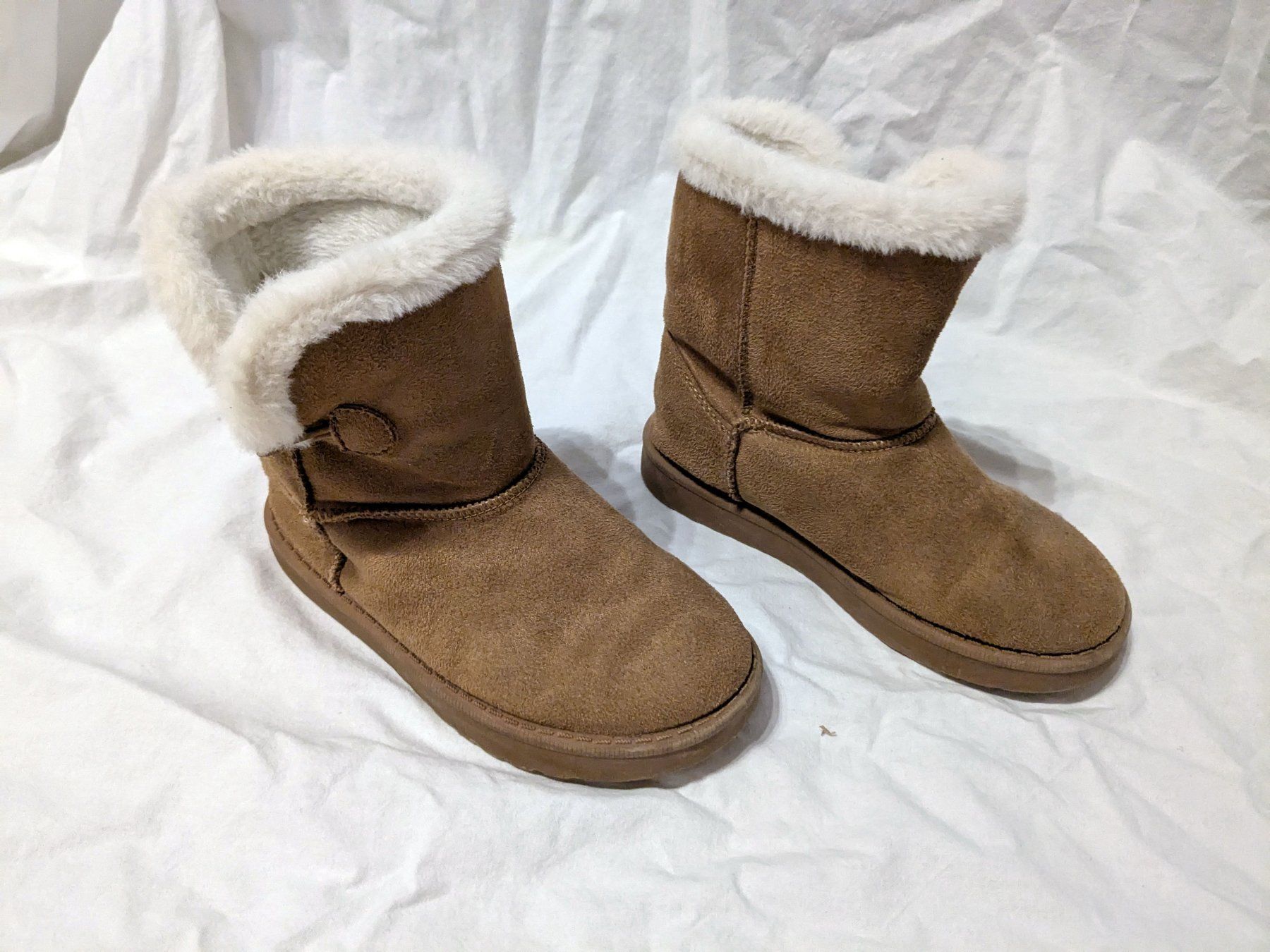 Scarpe per ragazzi: Cortina Winterstiefel Gr. 29, Braun, Kunstfellfutter – Usato da Winterthur venduto da in4matiker 1