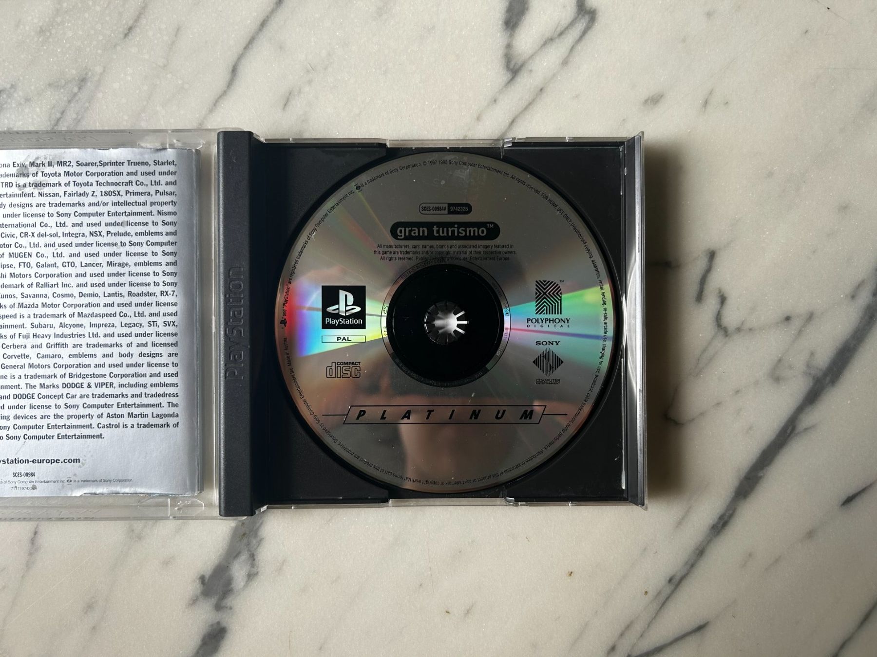 Giochi: Gran Turismo Platinum - Playstation 1 – Usato da St. Gallen venduto da lis_cd6d 2
