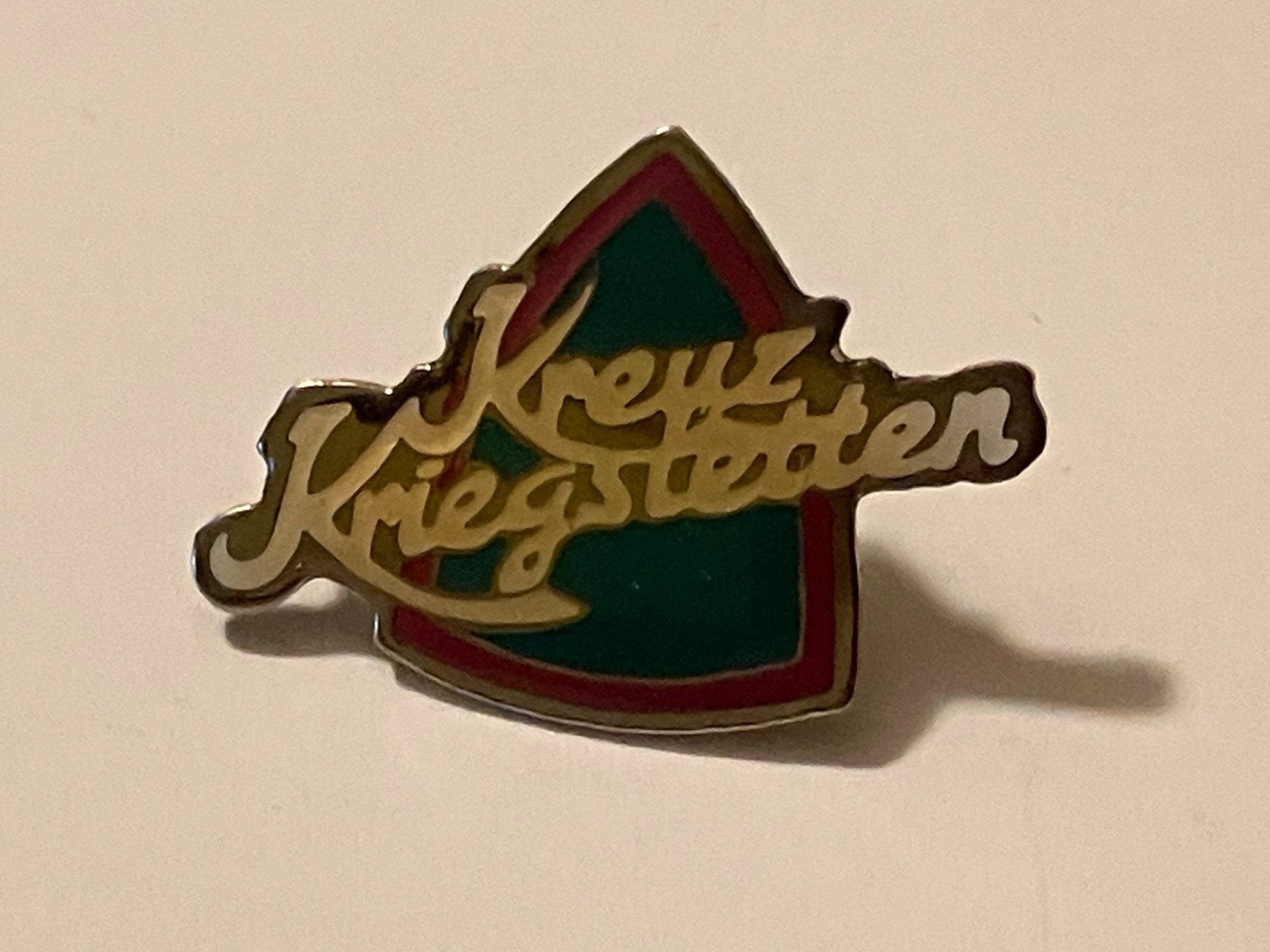 Placchette & Badge: 1 Pin Kreuz Kriegstetten – Usato da Basel venduto da djwwpp