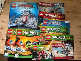 LEGO Ninjago Bauanleitungen 9440/9441/9445/70601 und mehr