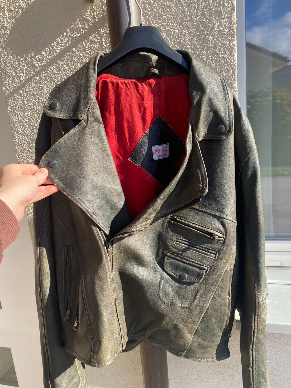 Giacche: Vintage Coca Cola Leather Jacket, Size 52 – Usato da Ballens venduto da CyprienJ 7