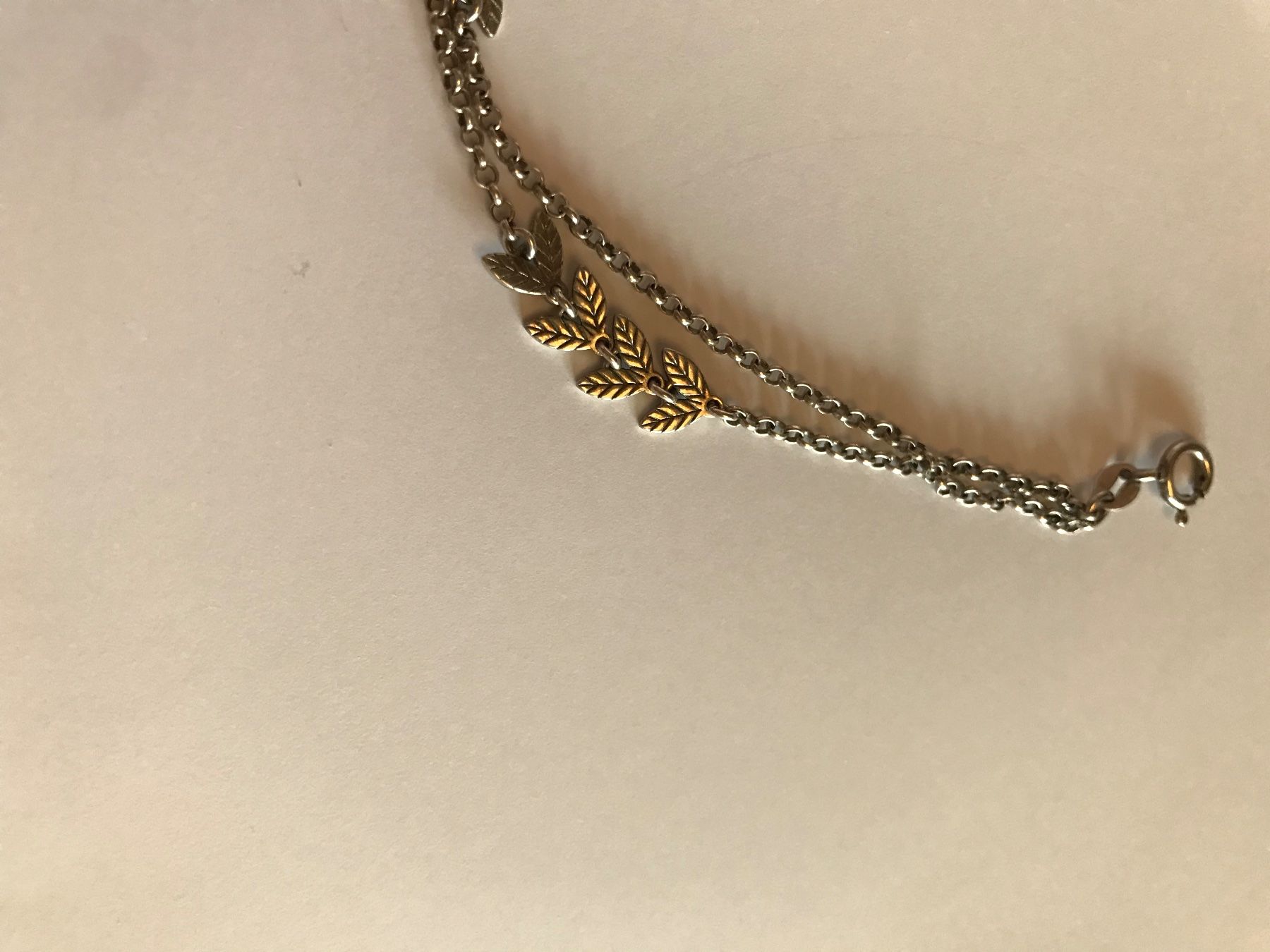 Bracciali & Braccialetti: Bracelet à feuilles en argent- Élégant! – Nuovo (secondo la descrizione) da Grimisuat venduto da eliseba88 2