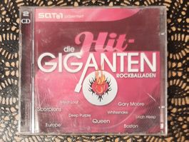 Die Hit Giganten - Rock Balladen, 2CD Hit Compilation 2004