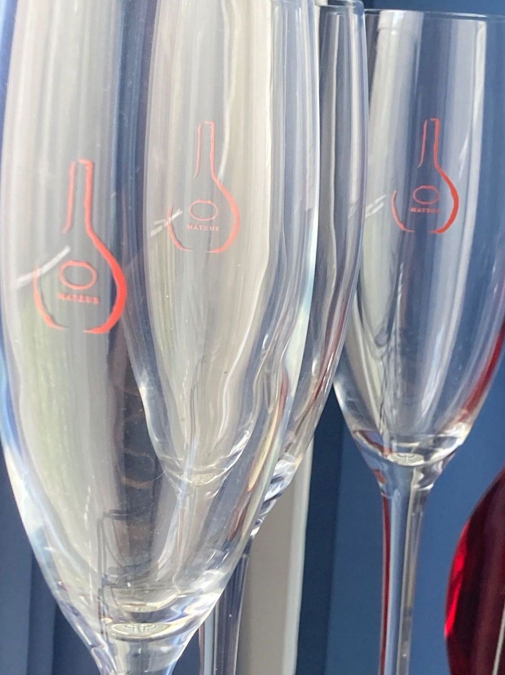 Bicchieri: 6 elegante Sekt-/ Kelchgläser - Matëus – Nuovo (secondo la descrizione) da Zürich venduto da mast728 4