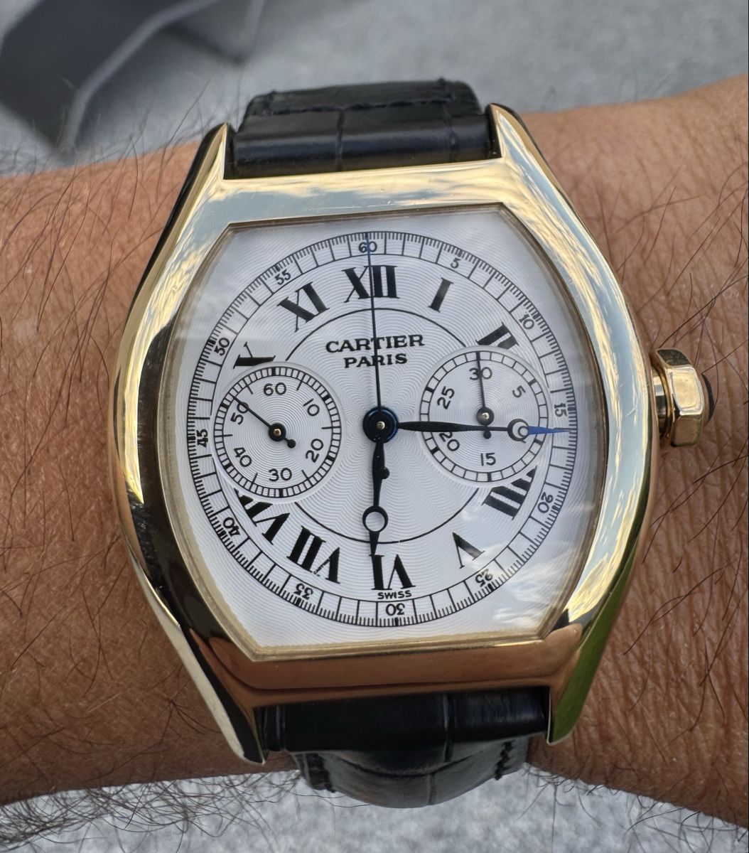 Cartier Uhren: Cartier Tortue, Monopussoir, Ref.: 2356 – Gebraucht aus Chur von lucretiawatches 1
