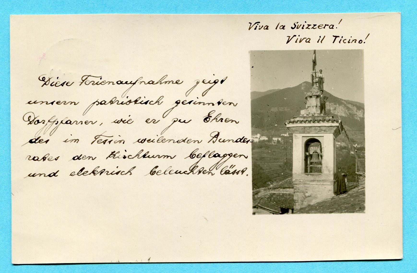 Cartoline postali: Mendrisio 1929 - Text interssant ! – Usato da Opfikon venduto da Prophila