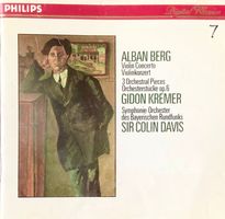 CD ALBAN BERG Violinkonzert • Gidon Kremer • Sir Colin Davis