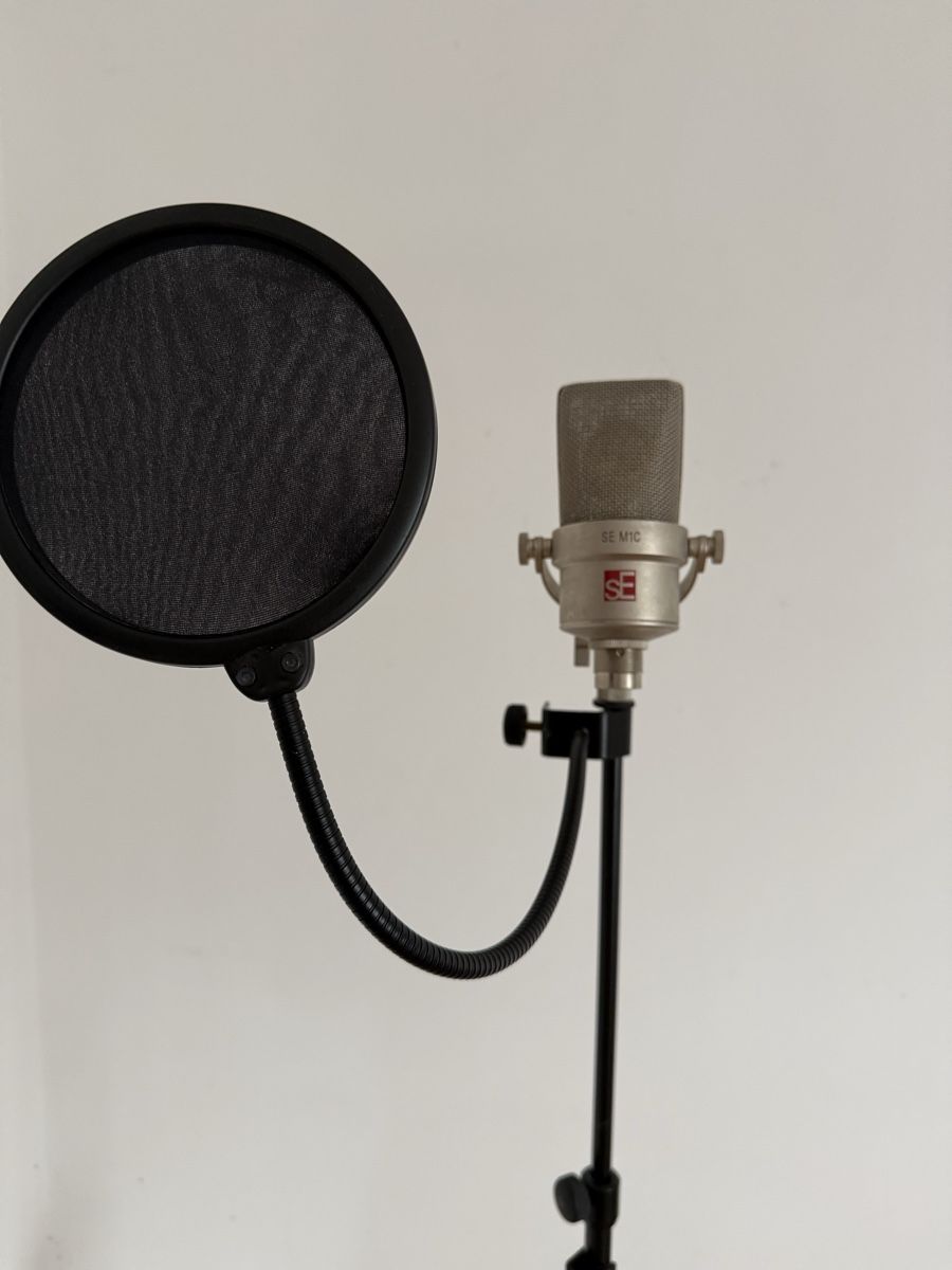 Microfoni: Condenser Mik SE M1C inkl Pop-Filter und Ständer – Usato da Münsingen venduto da Immergutbedient