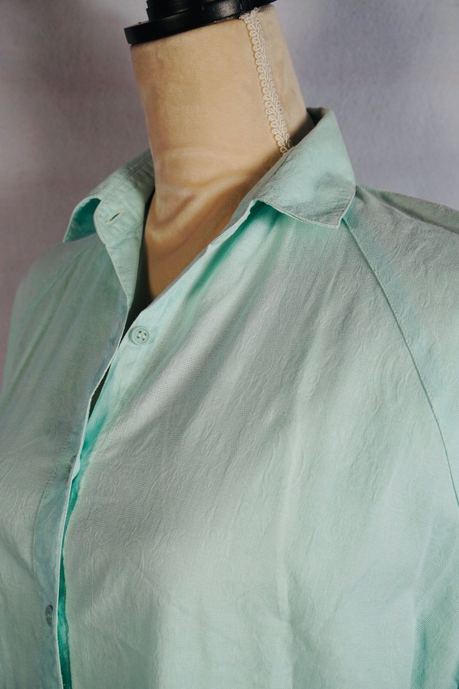 Camicette: 100% Coton - Chemise manches courtes - 40 – Usato da Haute-Nendaz venduto da Violette123 5