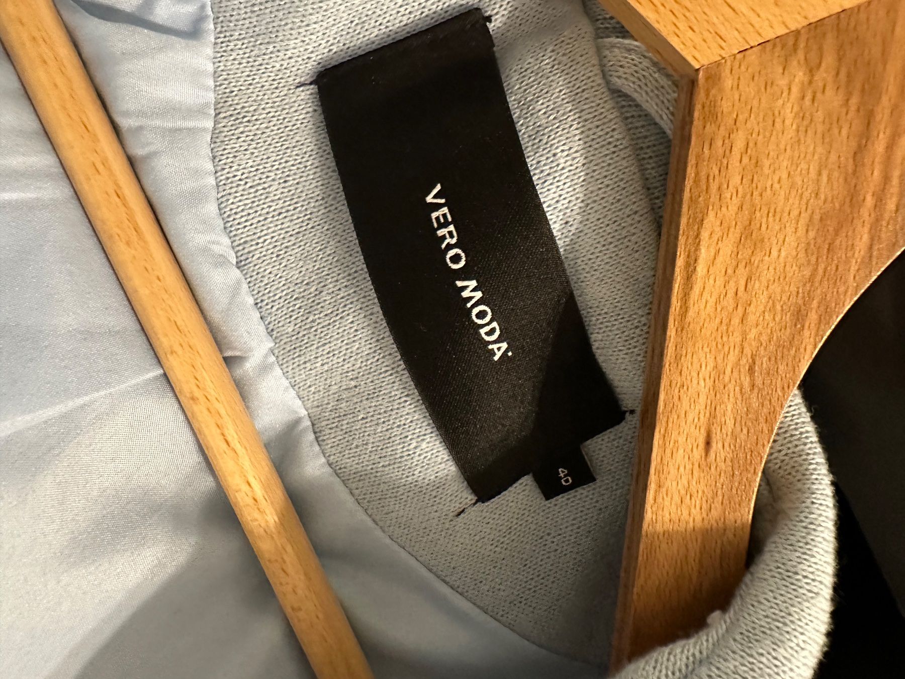 Vero Moda Cappotti: Dünner hellblauer Mantel – Nuovo (secondo la descrizione) da Thalwil venduto da guffuchnopf 1