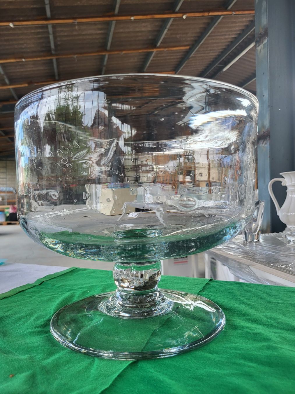Bicchieri: Schöne Kristallglas-Schale Pukeberg – Usato da Diessenhofen venduto da Osio 2