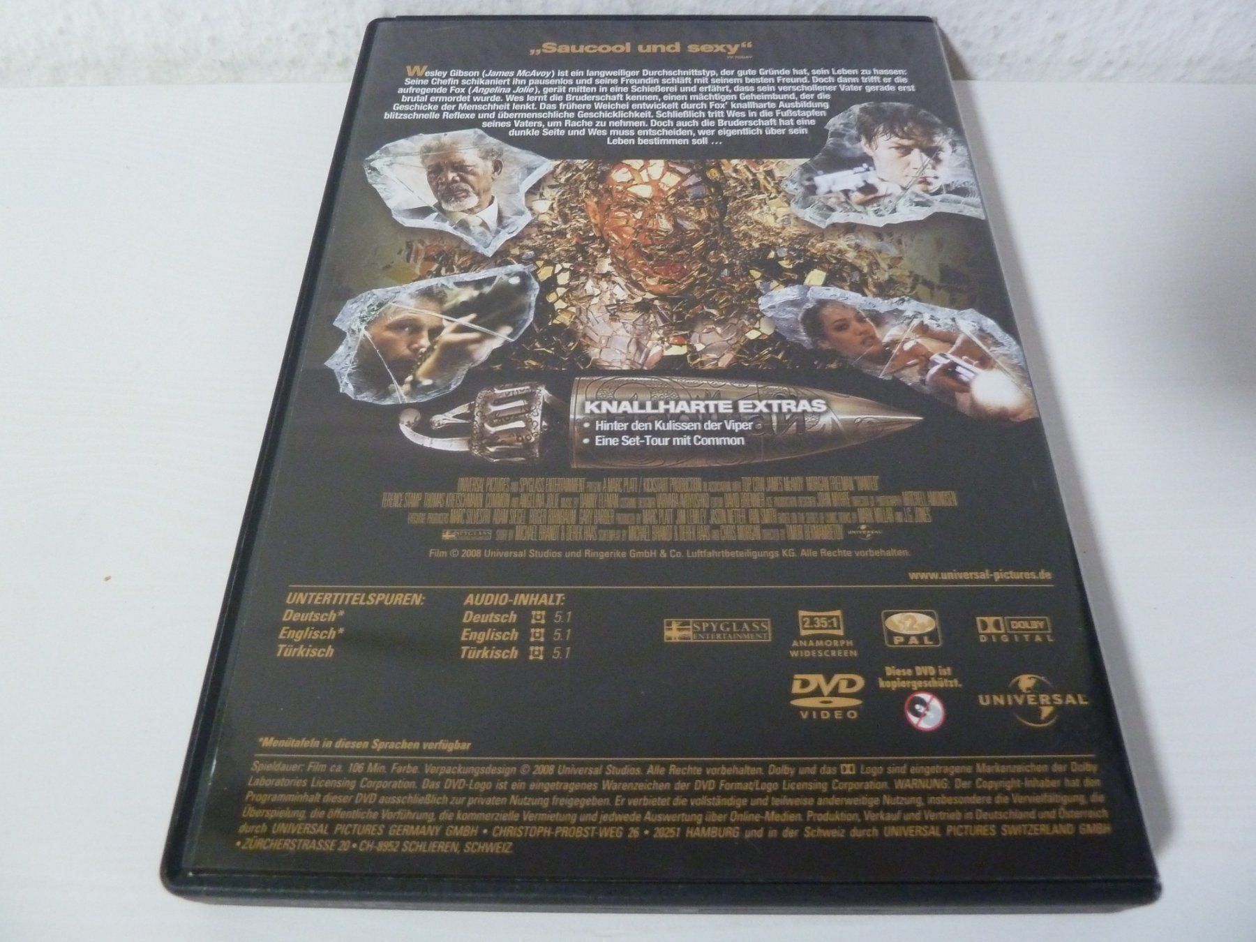 Tutti i DVDs: Wanted  [DVD] – Usato da Abtwil SG venduto da Pfusius 1