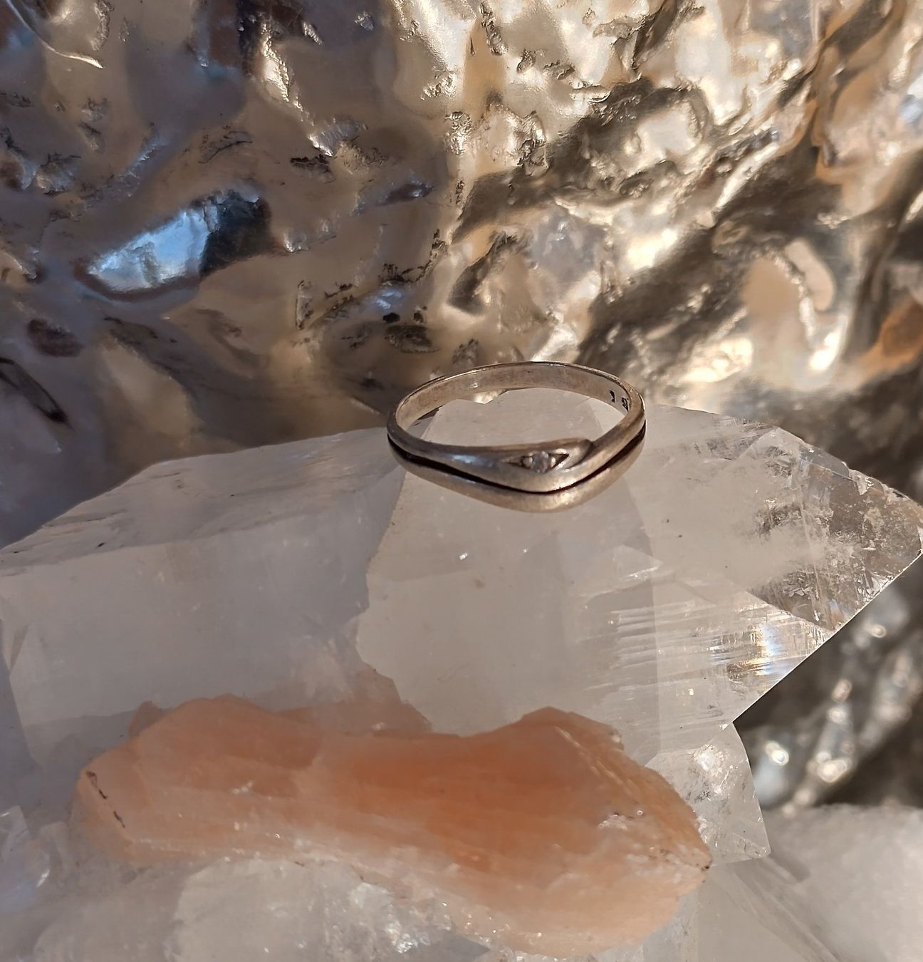 Ringe: RING SILBER 925 MIT KLEINEM STEIN – Gebraucht aus Romanshorn von BoutiqueA 2