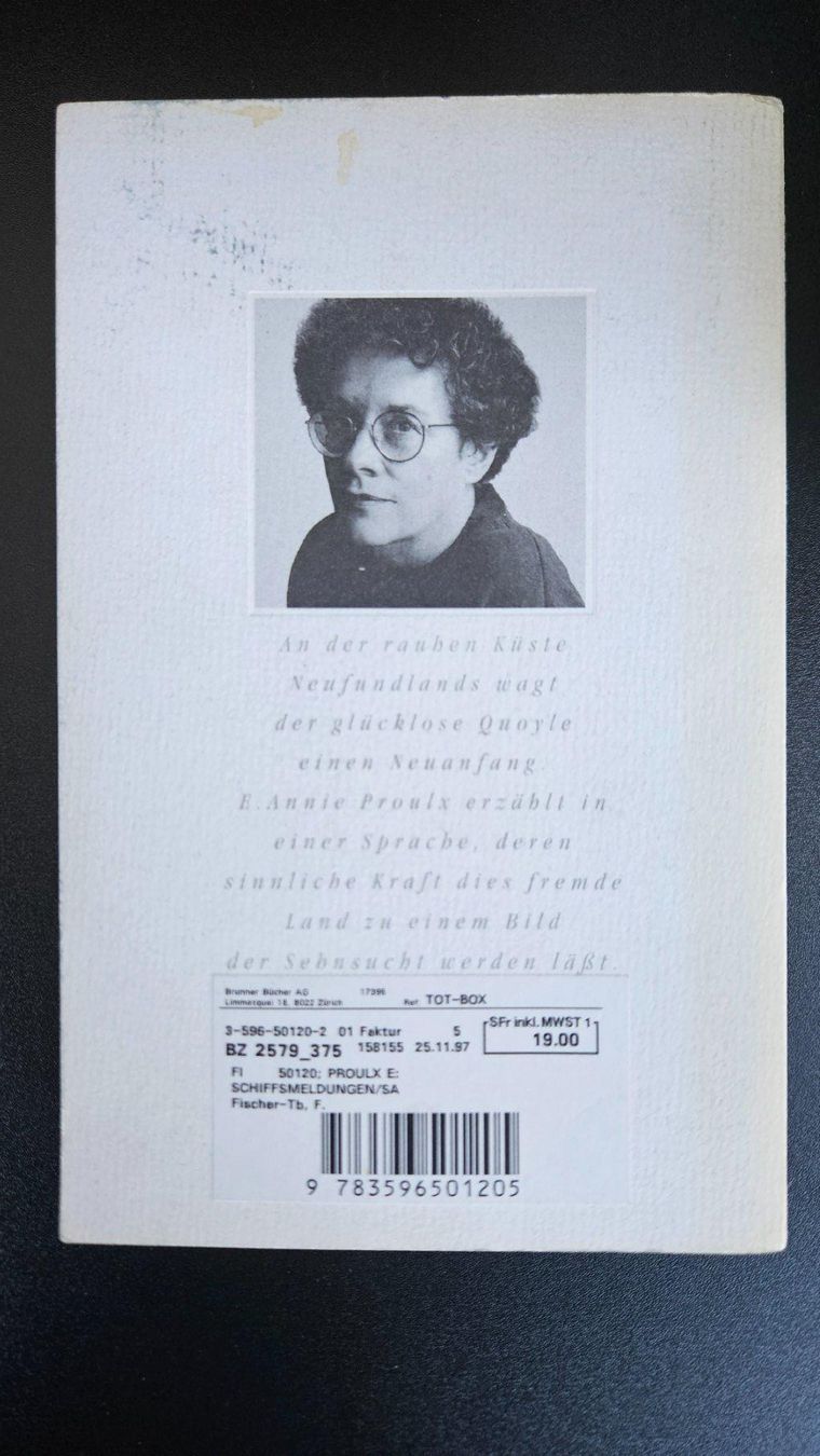 Libri: E. Annie Proulx - Schiffsmeldungen, Roman – Usato da Thun venduto da Mirweb 1