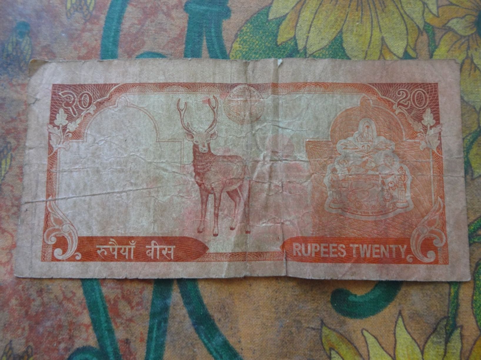 Banconote: NEPAL  20  Rupees  Billet – Usato da Romanel-sur-Lausanne venduto da Swift13 1