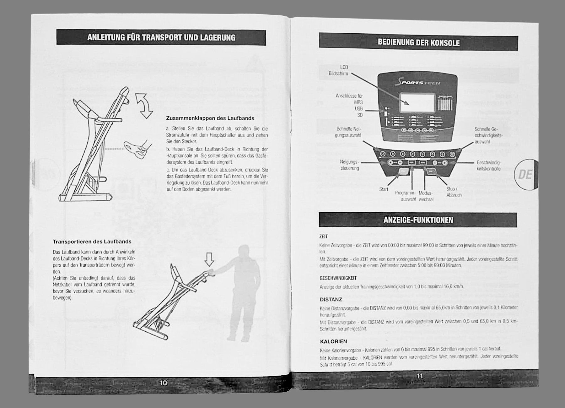 Hometrainer: Sportstech Laufband F31 – Gebraucht aus Zürich von milritag 9