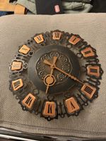Retro Wanduhr, Vintage Design, Rarität, Durchmesser 30cm