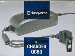 Ladegerät Husqvarna BLi Charger QC80 neu