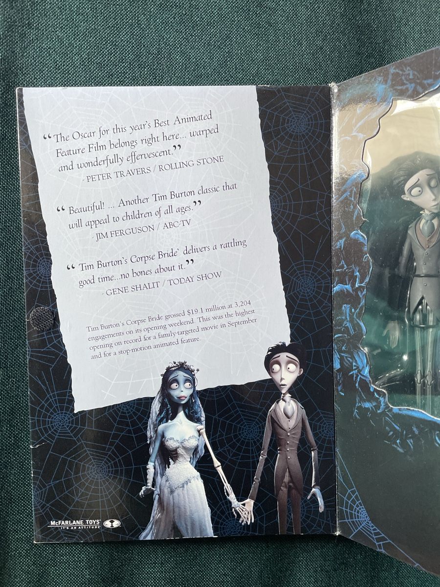Statuette: McFarlane Toys Corpse Bride Commemorative 2-Pack Victor & E – Nuovo e nell'imballaggio originale da Zürich venduto da MISSYS-WONDERBAG 2