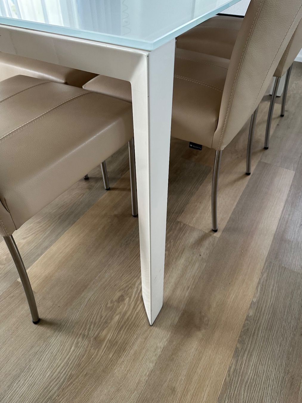 Tavoli: Esstisch weiss Glas ohne Stühle – Usato da Egg b. Zürich venduto da Evera4 3