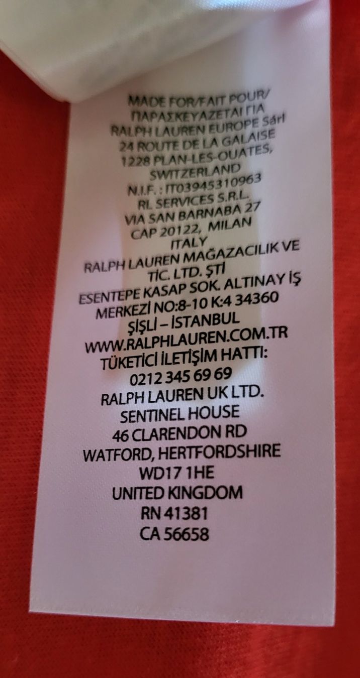Ralph Lauren Kleider: Ralph Lauren, Sommerkleid in rot – Neu und originalverpackt aus Basel von jma_vh95 6