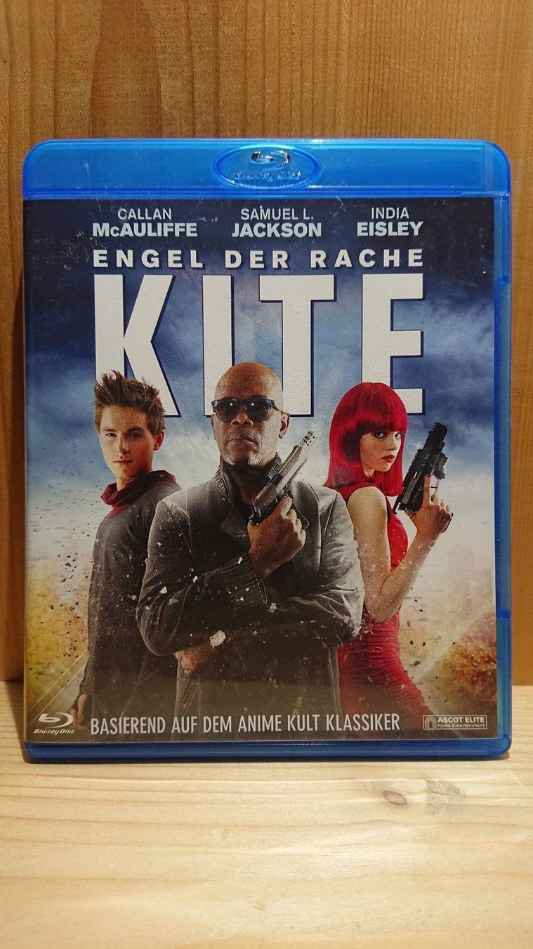 Tutti i DVDs: KITE Engel der Rache Blu-Ray mit Samuel L Jackson – Usato da Wilderswil venduto da Exebub