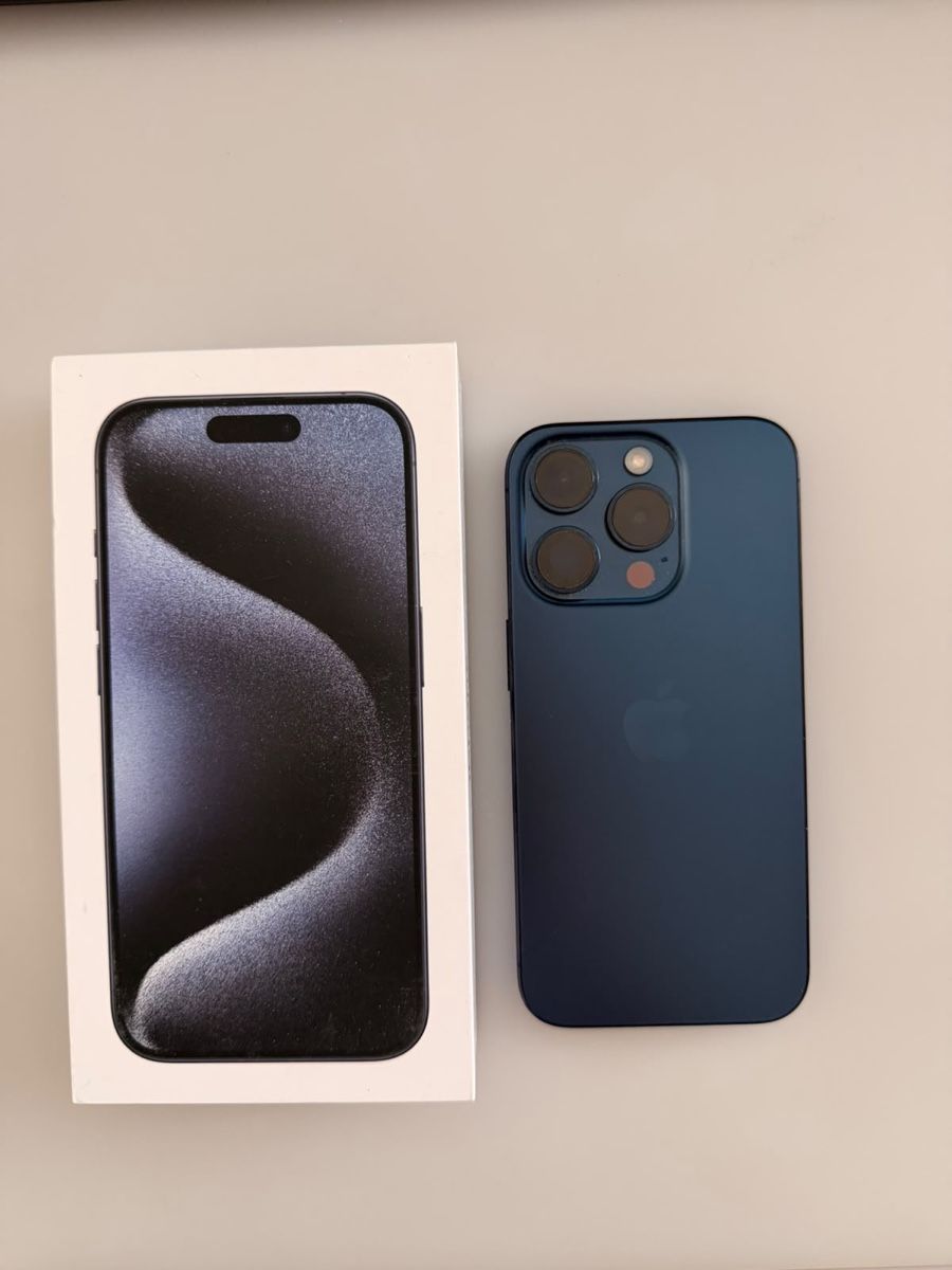Apple Handys / Smartphones: iPhone 15 Pro in blau  - 256 GB  - 88% Batterie – Gebraucht aus Basel von zukk_ 3