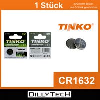 Tinko CR1632 Knopfzellenbatterie - 1 Stk.