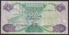 Libyen 1/2 Dinar 1984