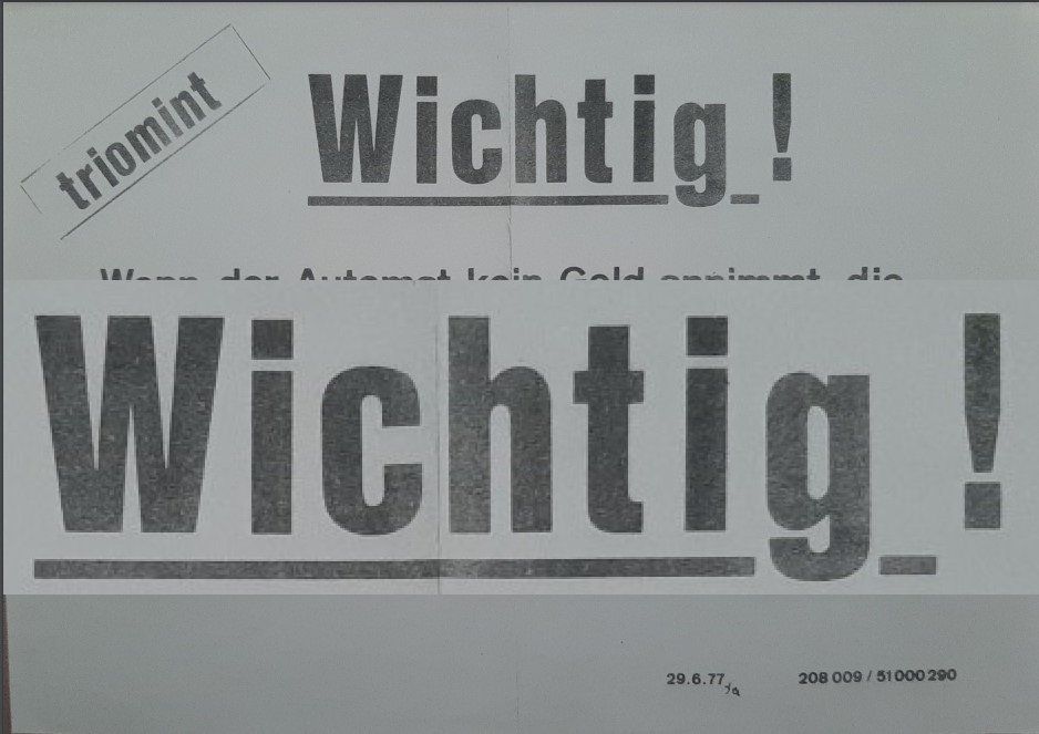 Slot Machine: TRIOMINT - technische Anleitung - Ersatzteil - Liste – Usato da Zürich venduto da Zurich 6