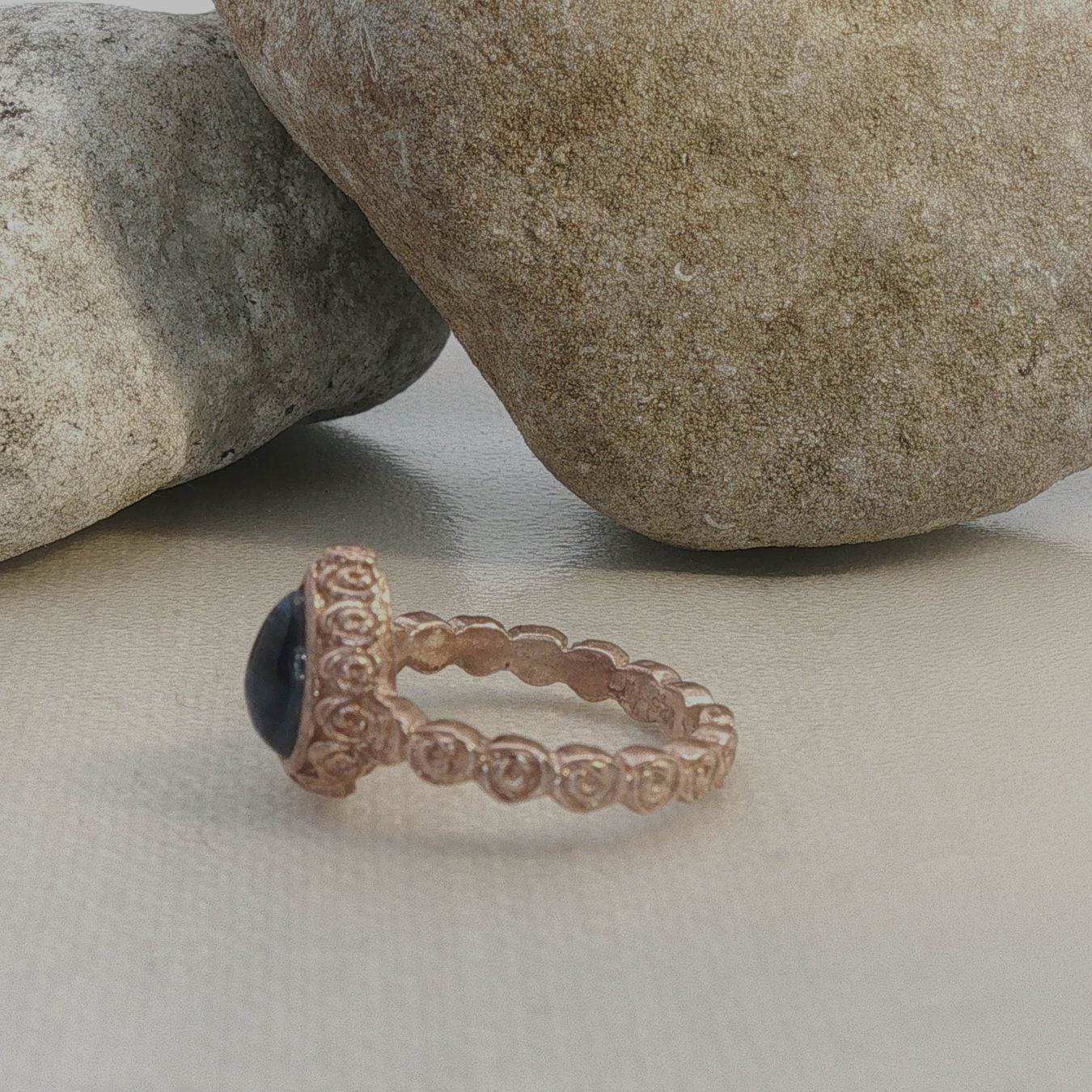Olga Ribler Bagues: Iolith Ring Silber filigran elegant Grösse 48 – Neuf (Voir description) à Luzern par Schmuckoutlet 5
