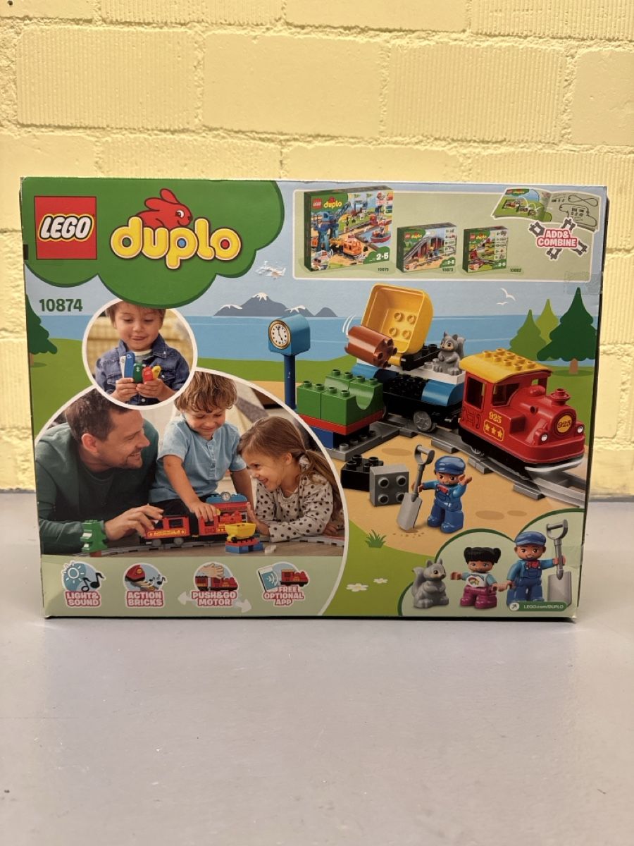 Lego Kit di costruzioni: Lego DUPLO Dampfeisenbahn 10874 - NEU – Nuovo e nell'imballaggio originale da Steffisburg venduto da CiaoMiao